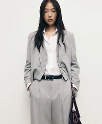 Mango Women's Pinstripe Suit Pants