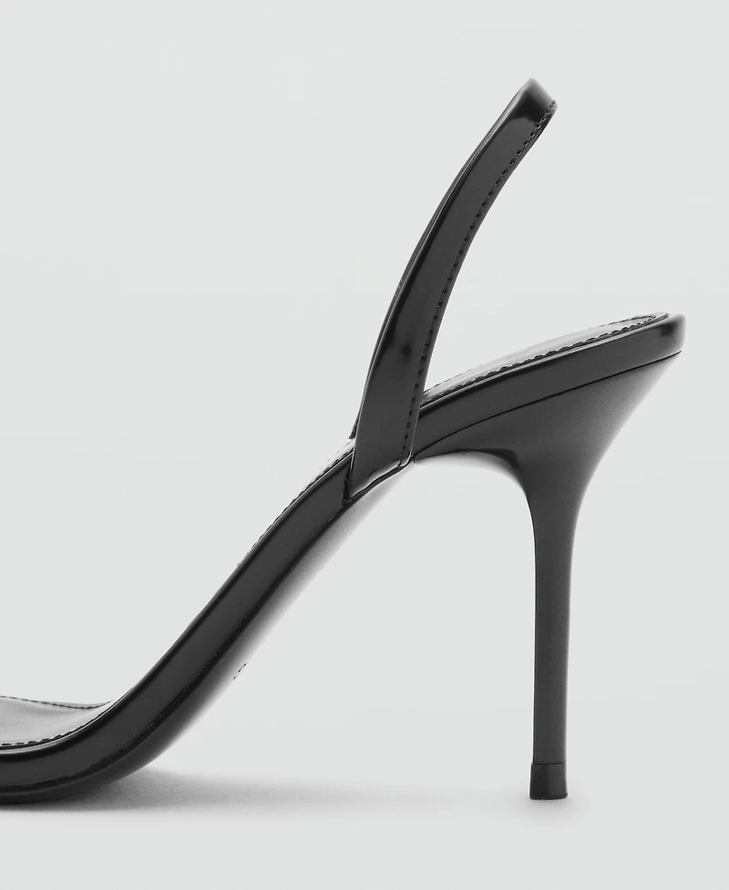 Mango Women's Buckled Stiletto Heel Sandals