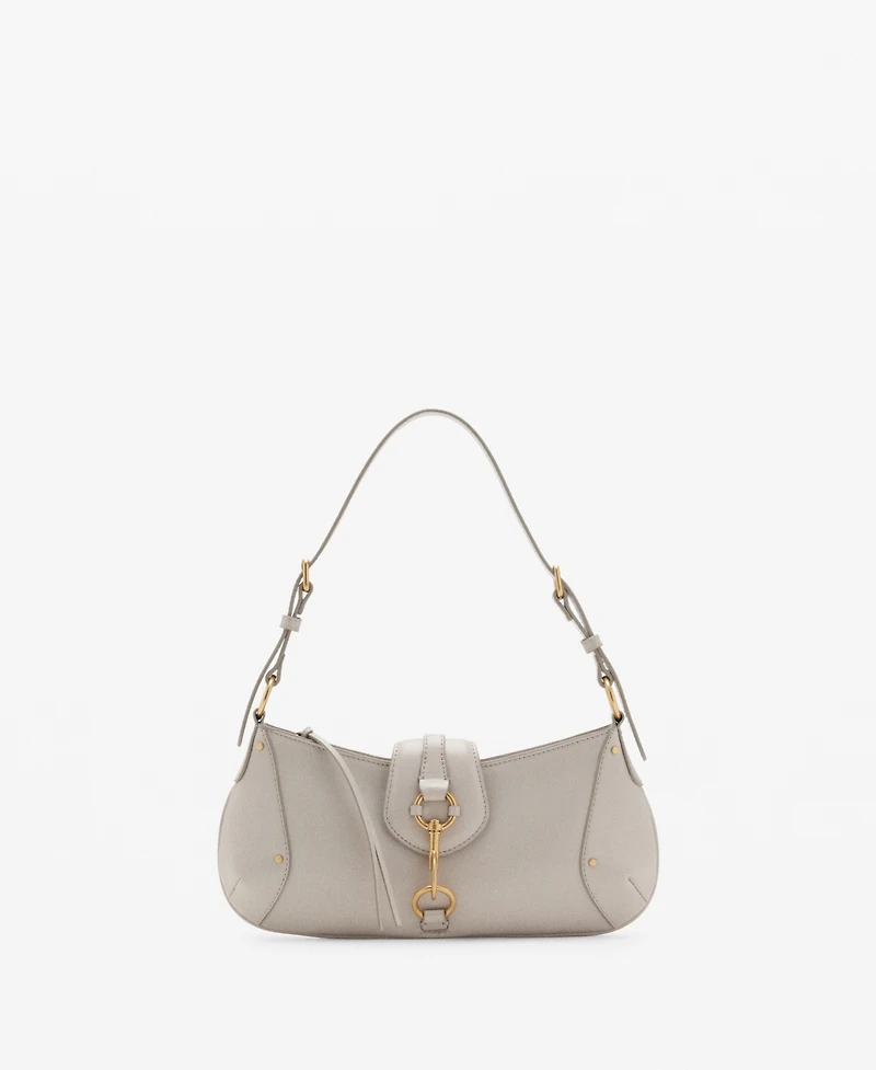 Mango Women's Hook Fastener Shoulder Bag