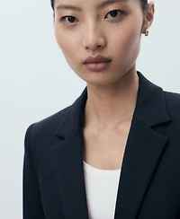 Mango Women's Fitted Suit Jacket