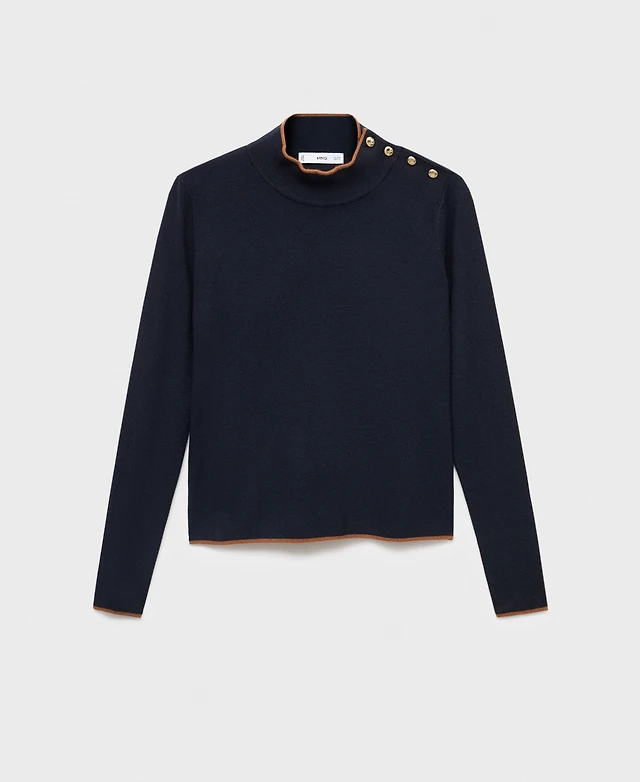 Carousell Collared Sweater Zara Carousell Zara Combination Knit - Main Image