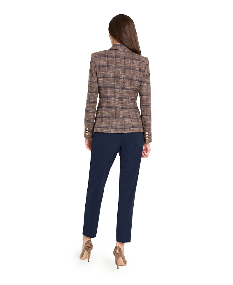 Tahari Asl Petite Classic Mid Rise Pants