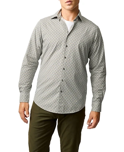 Rodd & Gunn Men's Henderson Valley Long Sleeve Slim Fit Shirt