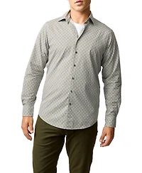Rodd & Gunn Men's Henderson Valley Long Sleeve Slim Fit Shirt