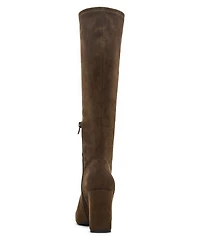 Madden Girl Wisee Wide-Calf Block-Heel Knee-High Dress Boots