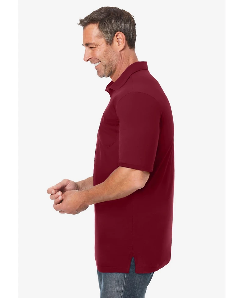 KingSize Men's Ultra-Lightweight Polo