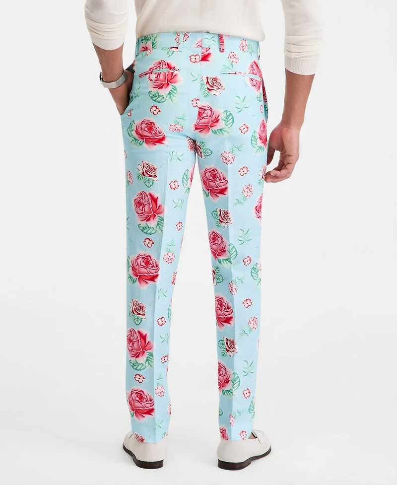 Talllia Men's Slim Fit Dress Pants