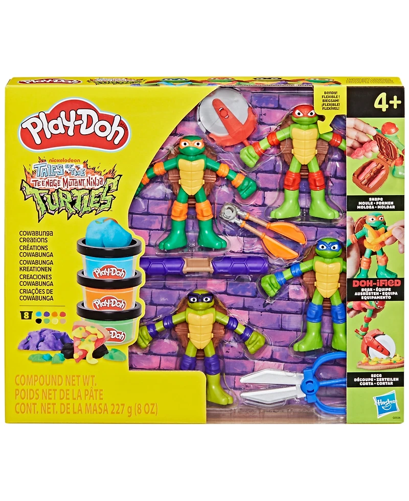 Play-Doh Teenage Mutant Ninja Turtles Cowabunga Creations Playset