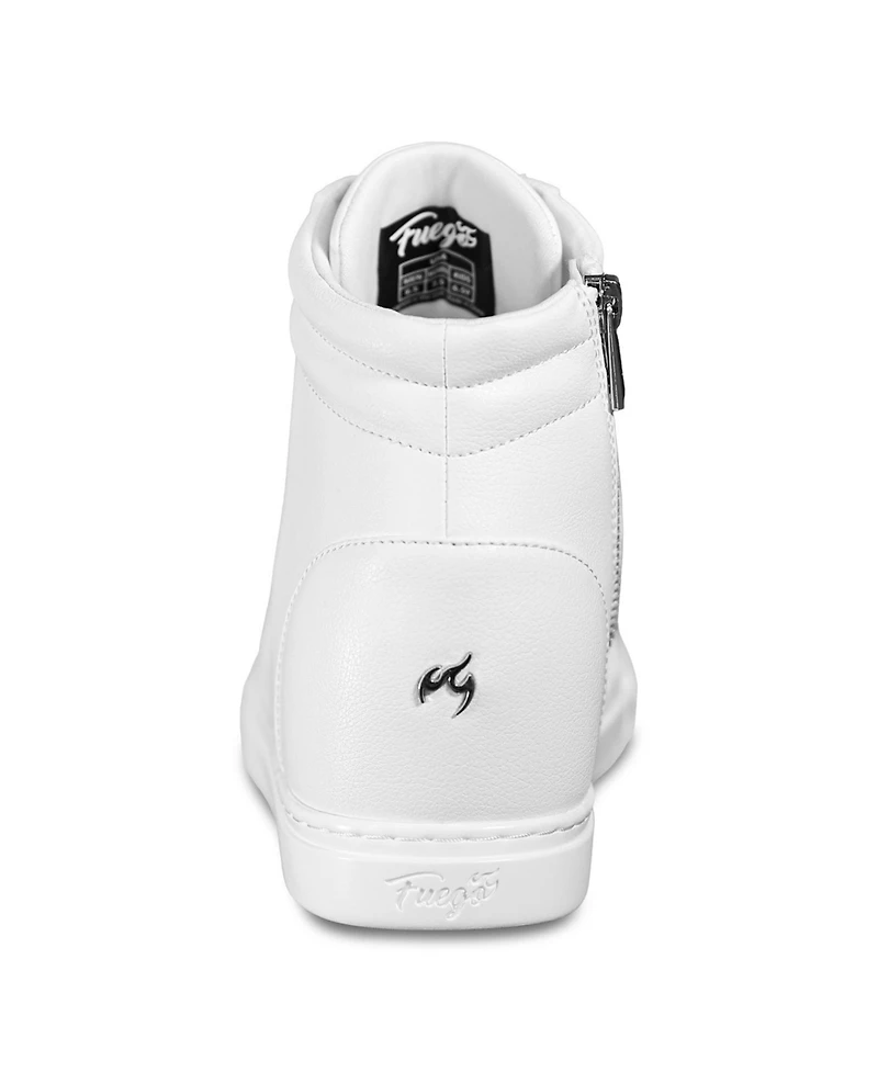 White | Wedge Sneaker Fuego