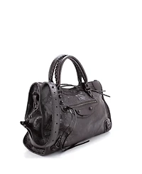 Pre-Owned Balenciaga Medium Le City Bag Leather