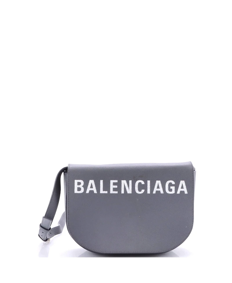 Pre-Owned Balenciaga Small Logo Ville Day Bag Leather