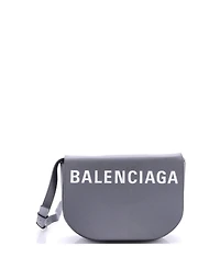 Pre-Owned Balenciaga Small Logo Ville Day Bag Leather