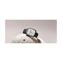 Active 2 (Square) Smart Watch with Sapphire Glass, Heart Rate Tracking & 10-Day Battery – Black Leather