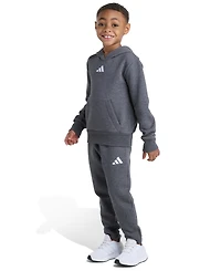 Adidas Toddler Boys 2T-5T Two Piece Long Sleeve Hoodie and Joggers Set