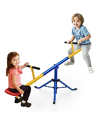 360°Rotation Kids Seesaw Swivel Teeter Totter Playground Equipment