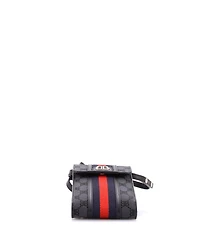 Pre-Owned Balenciaga x Gucci The Hacker Project Web Phone Bag Bb Canvas