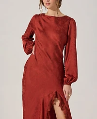 Astr the Label Women's Crewneck Dress