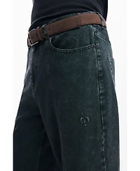 Desigual Men's Straight pants with washed effect