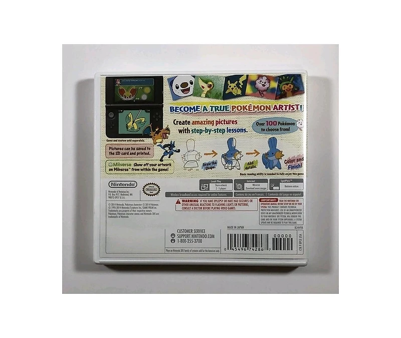 Nintendo Pokemon Art Academy