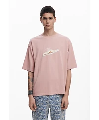 Desigual Men's Short-sleeve collage T-shirt