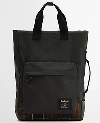 Barbour Men's Field Wax Zipper Large Backpack