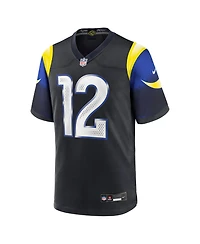 Nike Men's Puka Nacua Navy Los Angeles Rams Nfl Rivalry Game Jersey