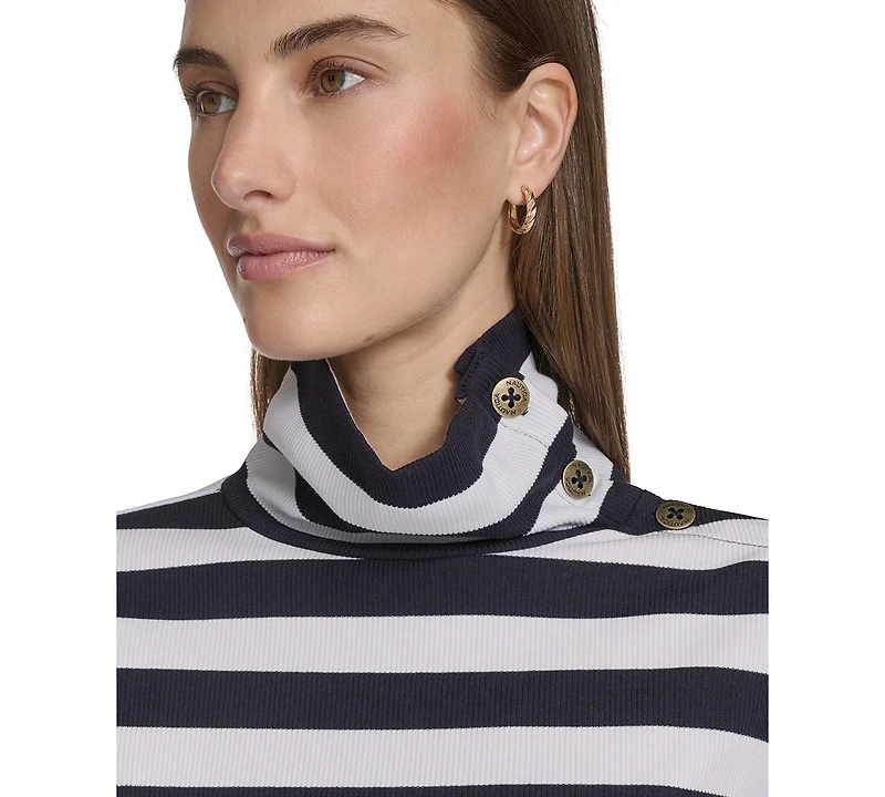 Nautica Jeans Women's Turtleneck Top