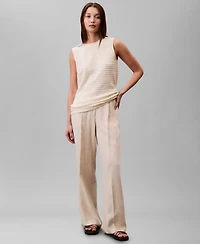 Calvin Klein Women's Crochet Mini Shift Dress