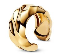 Pandora Rippled Cuff Earrings