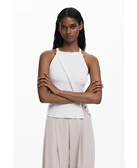 Desigual Women's Pleated trousers with waistband