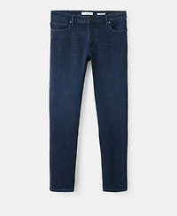 Mango Men's Slim Fit Blue Black Jan Jeans