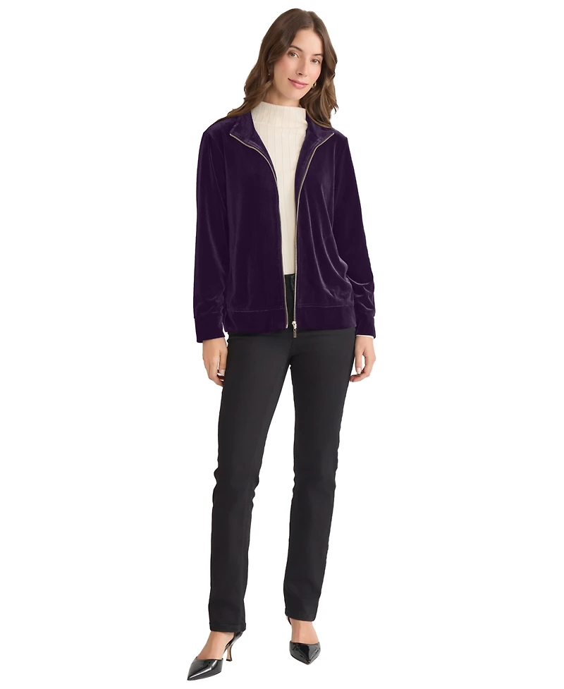 Jones New York Women's Zippered Jacket