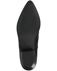 Journee Collection Women's Taliah Cuban Heel Comfort Ankle Booties