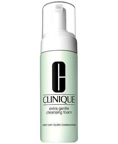 Clinique Extra Gentle Cleansing Foam for Dry + Sensitive Skin, 4.2 oz