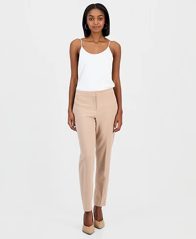 Bar Iii Women's Bi-Stretch Straight-Leg Dress Pants, Created for Macy's