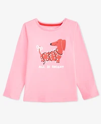 Epic Threads Girls Toddler 2T-4T Dog Graphic Print T-Shirt, Macy's Exclusive