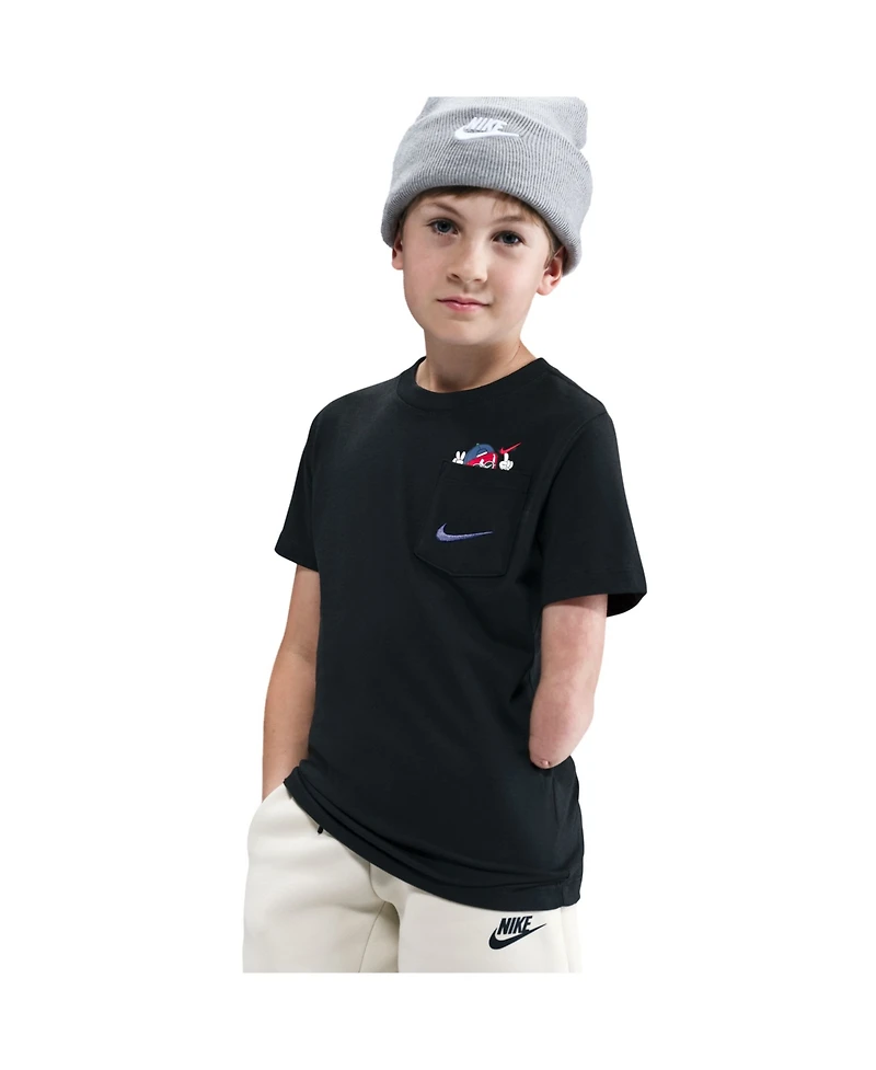 Nike Sportswear Big Boys Cotton Pocket Graphic T-Shirt