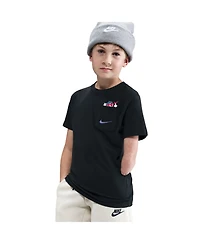 Nike Sportswear Big Boys Cotton Pocket Graphic T-Shirt