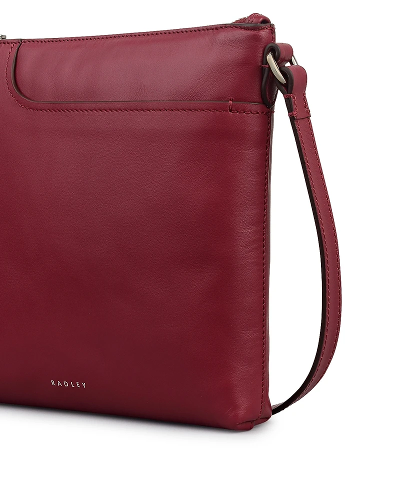 Radley London Pockets Small Leather Zip Top Crossbody Bag