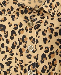 Epic Threads Girls 5-20 Leopard Print Shirt Dress, Macy's Exclusive