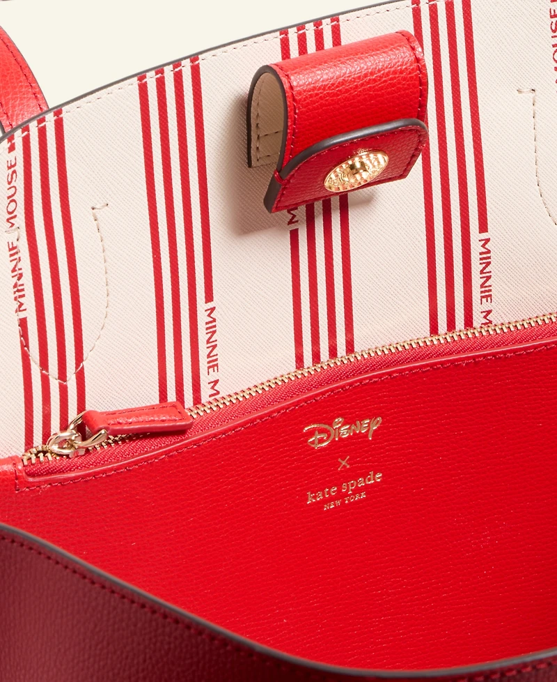 Disney | Macy's Minnie Mouse Top Handle Leather Tote Bag, Exclusively at Macy's