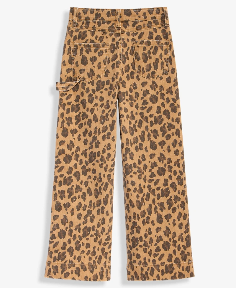 Epic Threads Girls 5-20 Leopard Print Wide-Leg Pants, Macy's Exclusive