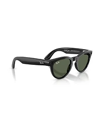 Ray-Ban Unisex Ai Meta Gen2 Low Bridge Fit Headliner Sunglasses, RW4013F