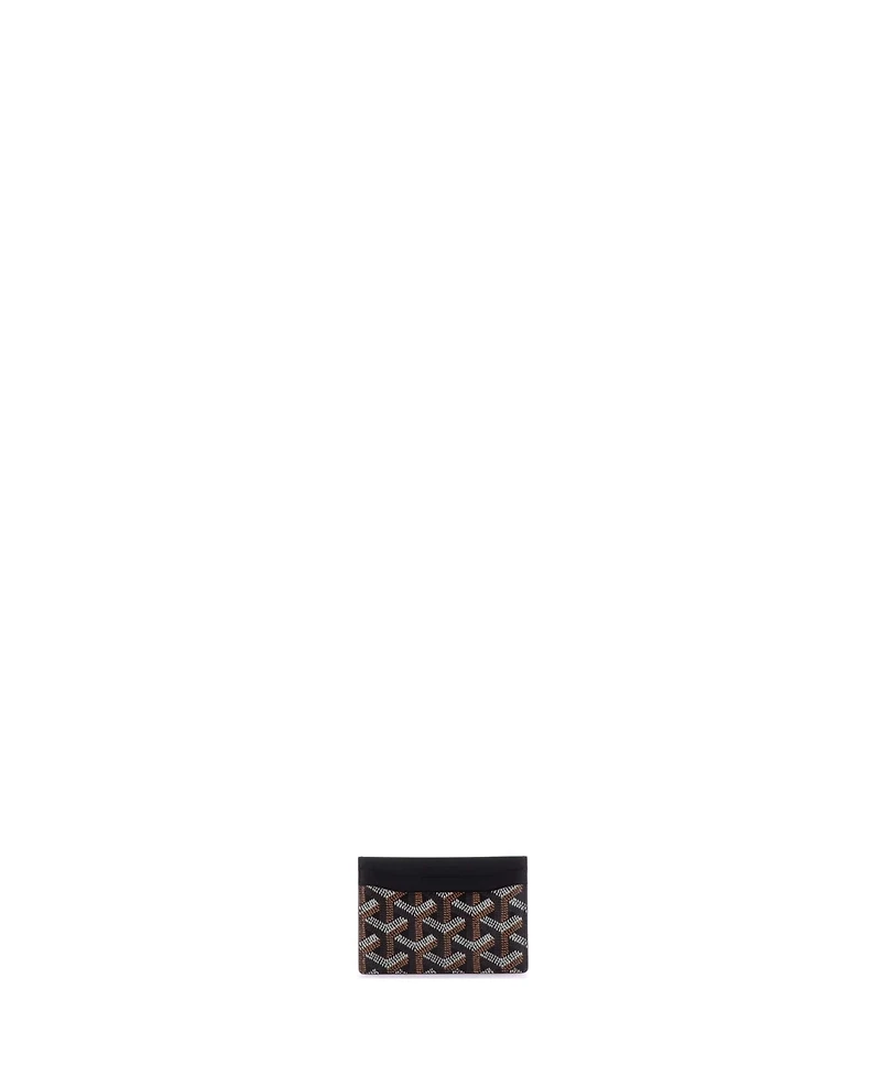 Pre-Owned Goyard Saint Sulpice Card Holder Coated Canvas