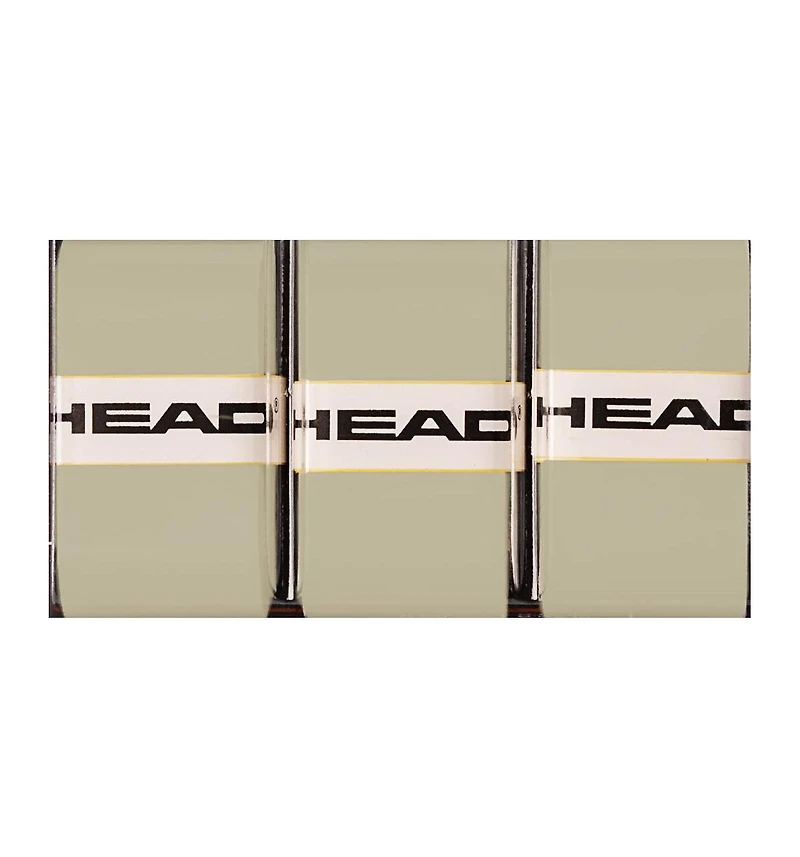 Head Prime Tour 3 Pack Grey Overgrip - Grey