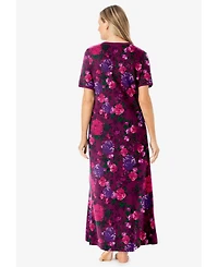 Dreams & Co. Women's Long T-Shirt Lounger