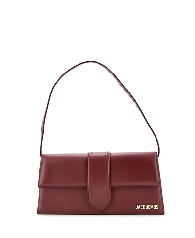 Pre-Owned Jacquemus Long Le Bambino Top Handle Flap Bag Leather