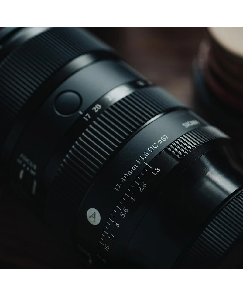 Sigma 17-40mm f/1.8 Dc Art Lens, Canon Rf