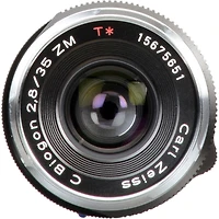 Zeiss 35mm f/2.8 C Biogon T Zm Lens, Black