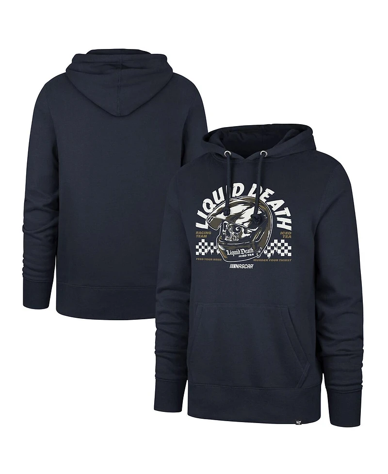 '47 Brand Men's Navy Nascar Liquid Death Imprint Headline Pullover Hoodie
